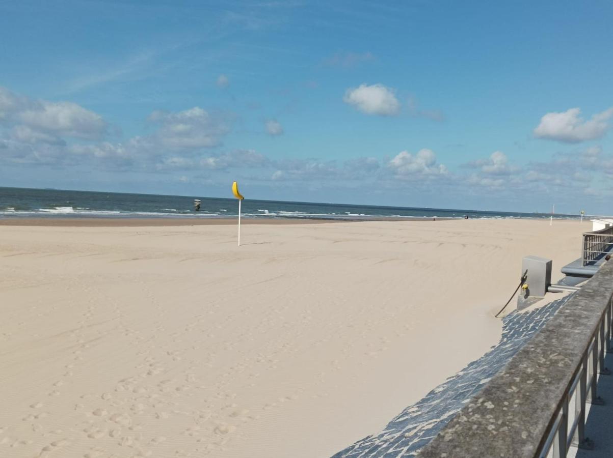 Frontaal Zeezicht In Appartement De Strandjutter Ostende Exteriér fotografie